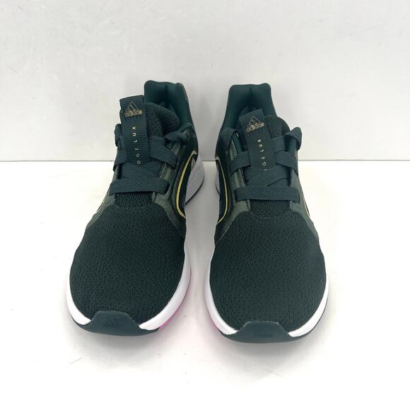 NWOT Adidas Edge Lux women's running green gold sneakers shoes. - Picture 2 of 9